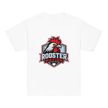 Classic | Youth T Shirt | Rooster Nation | Shield Logo