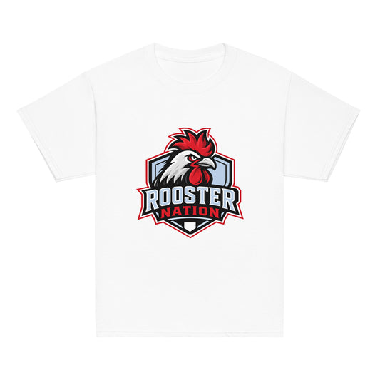 Classic | Youth T Shirt | Rooster Nation | Shield Logo