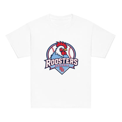 Classic | Youth T Shirt | Rooster Nation | Athletic Crest Logo