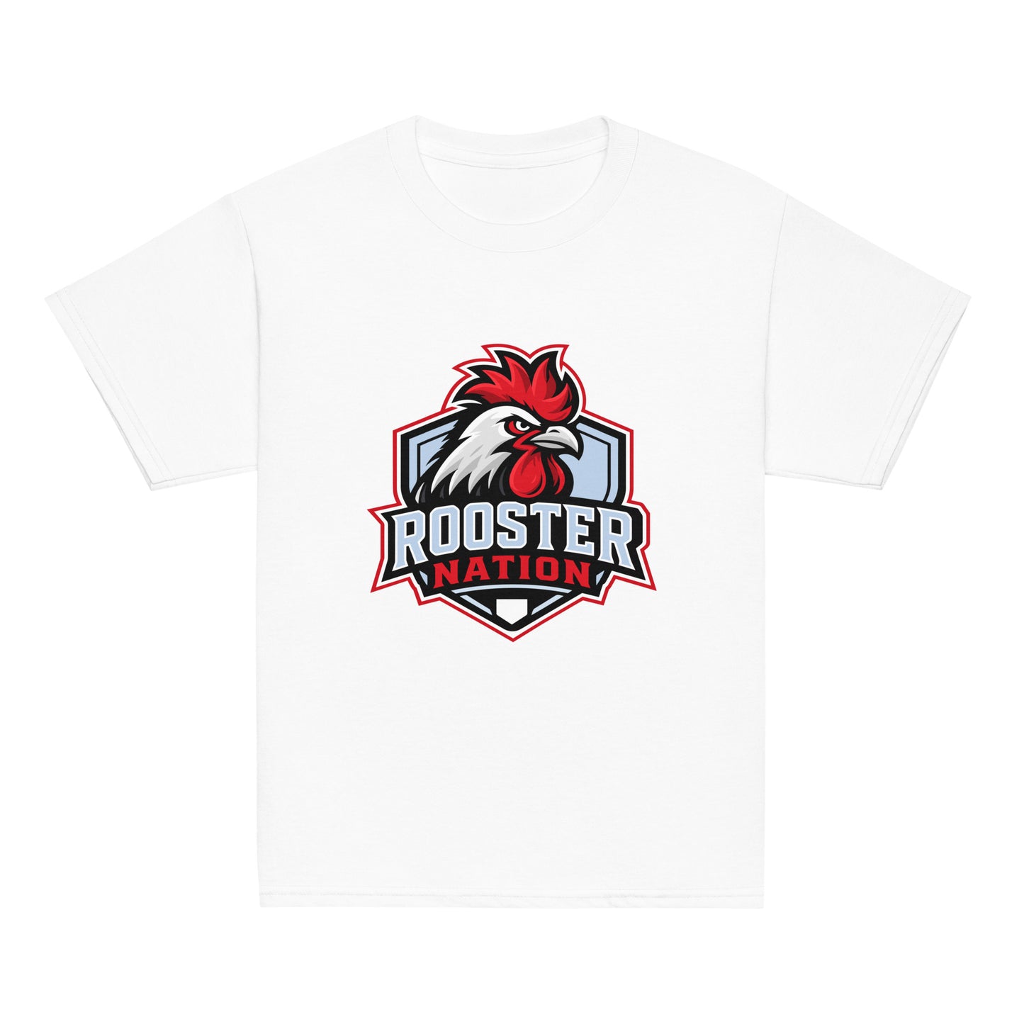 Classic | Youth T Shirt | Rooster Nation | Shield Logo