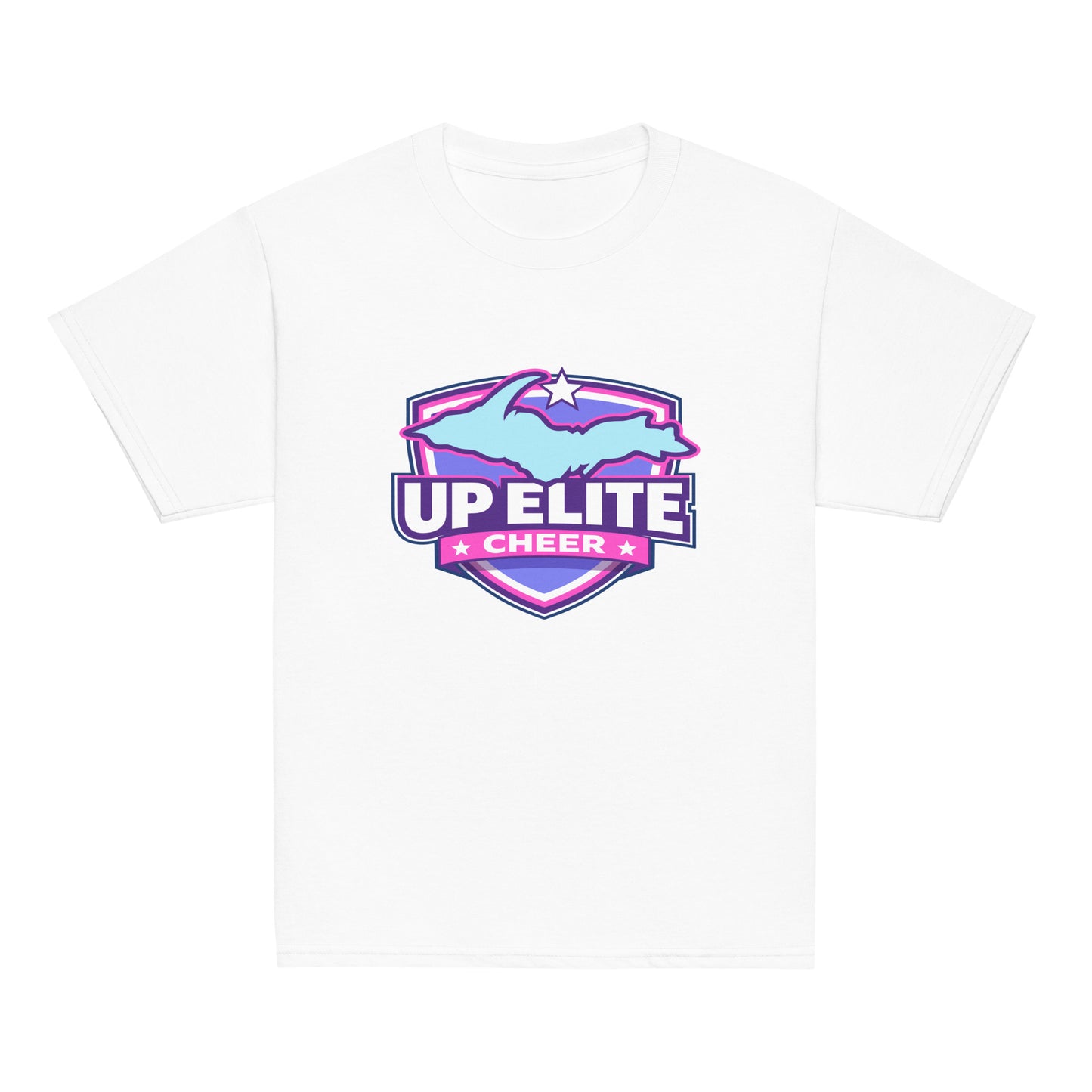 Classic | Youth T Shirt | UP Elite Cheer | Shield Logo
