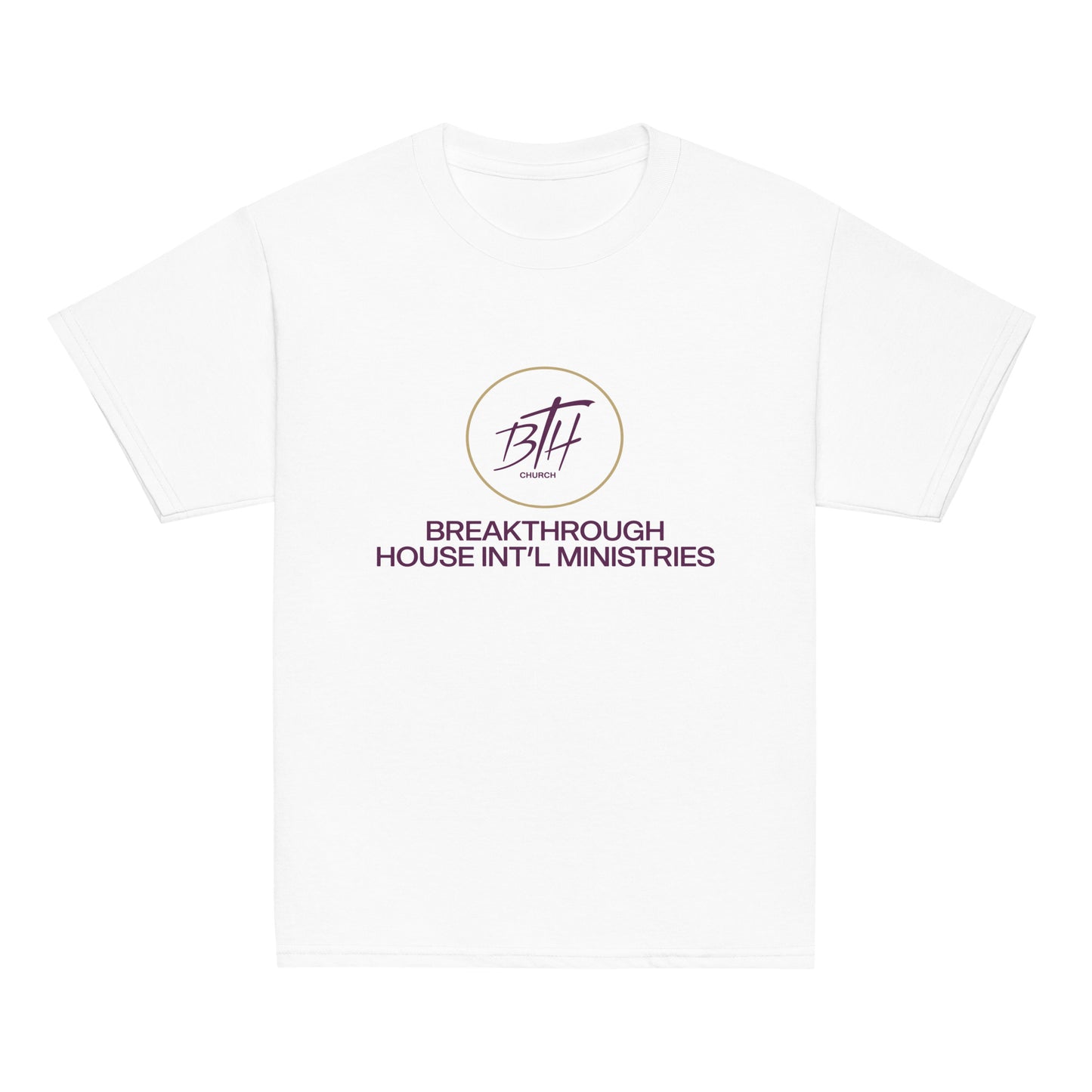 Classic | Youth T Shirt | Breakthrough House International Ministries | Crest Logo