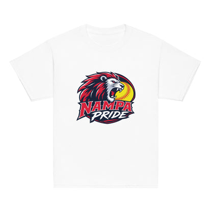 Classic | Youth T Shirt | Nampa Pride | Lion Crest Logo