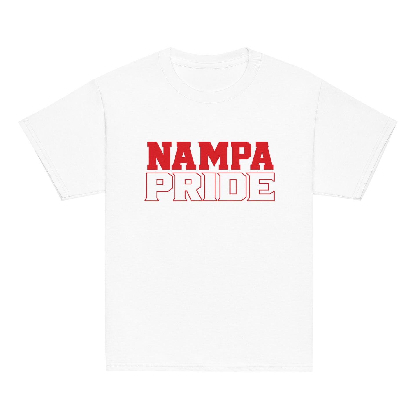Classic | Youth T Shirt | Nampa Pride | Letter Mark Logo