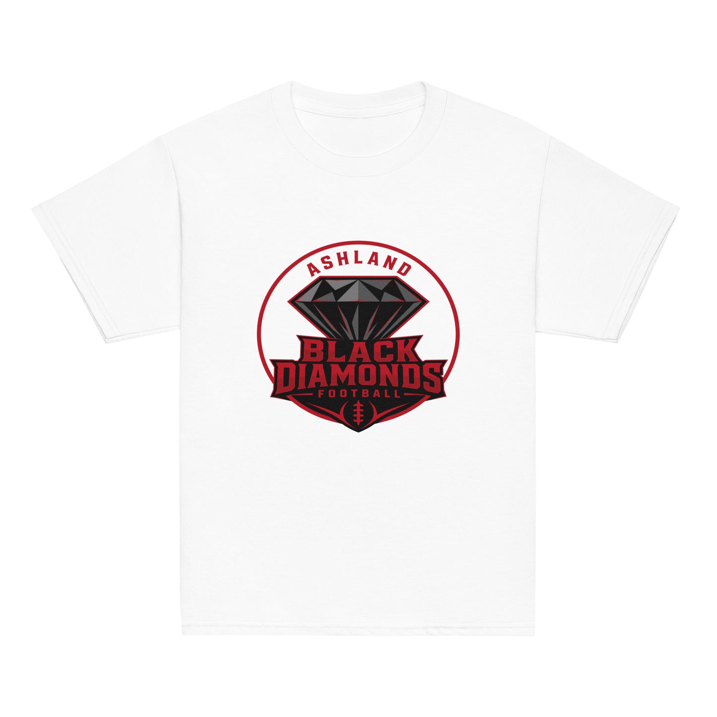 Classic | Youth T Shirt | Ashland Black Diamonds | Badge Logo