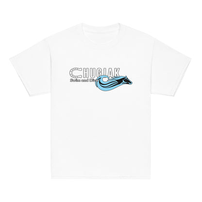 Classic | Youth T Shirt | Chugiak Mustang Swim & Dive | Emblem Logo