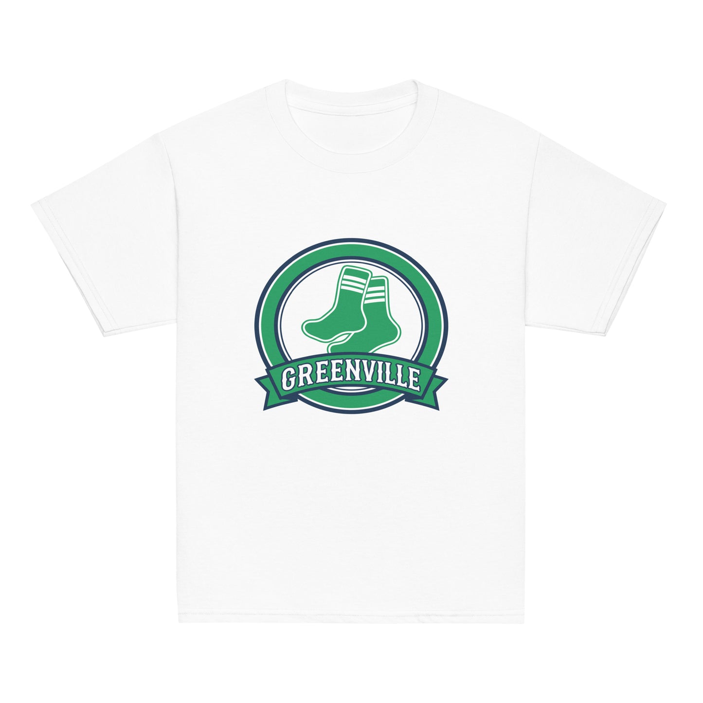 Classic | Youth T Shirt | Greenville Sox | Badge Logo