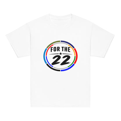 Classic | Youth T Shirt | For the 22 | Honor Athletics Logo