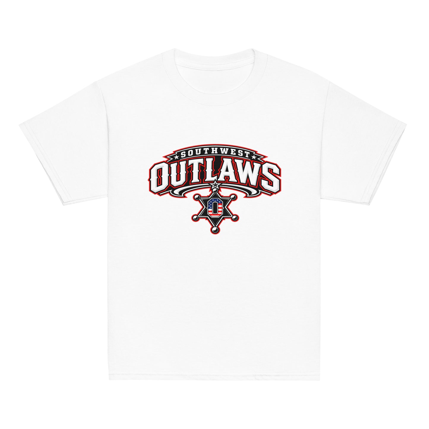Classic | Youth T Shirt | Southwest Outlaws | Vanguard Logo