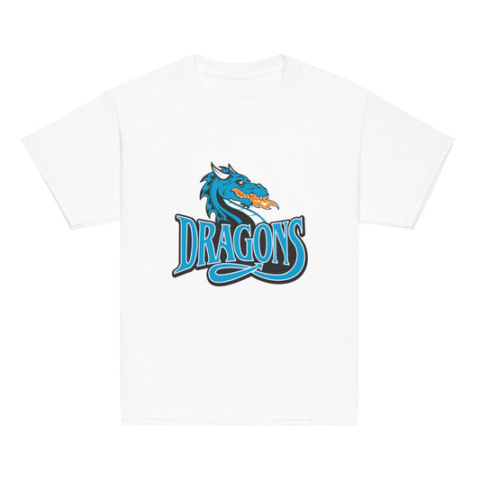 Classic | Youth T Shirt | International Studies Middle School Volleyball | Emblem Logo