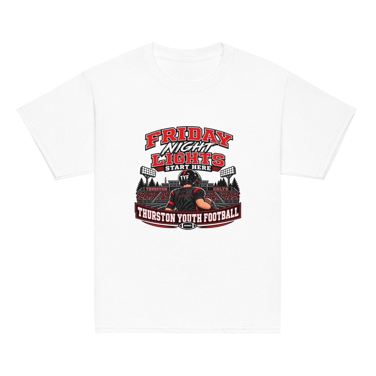 Classic | Youth T Shirt | Thurston Youth Football | Vanguard Logo