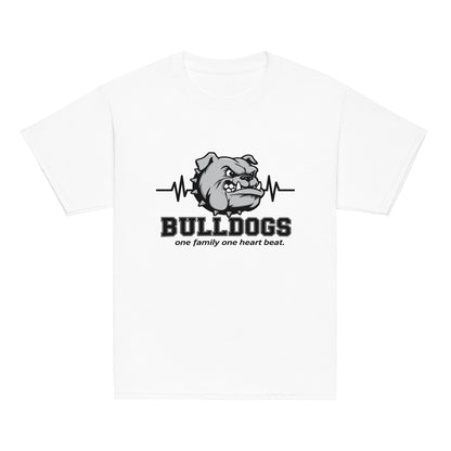 Classic | Youth T Shirt | Celina Recreational Football Black | Bulldogs Crest Logo
