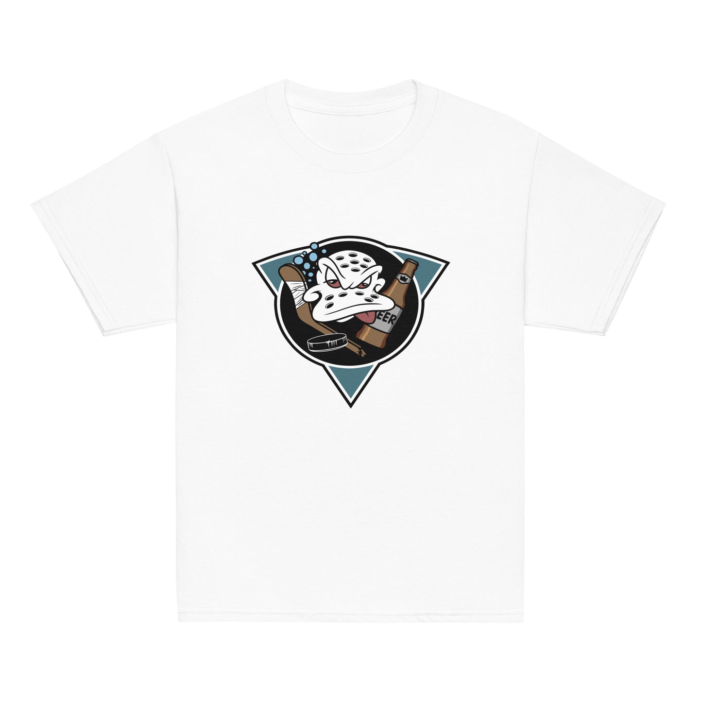 Classic | Youth T Shirt | Mighty Drunks | Crest Logo
