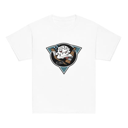 Classic | Youth T Shirt | Mighty Drunks | Crest Logo
