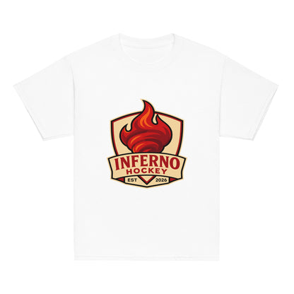 Classic | Youth T Shirt | Inferno Hockey | Crest Logo