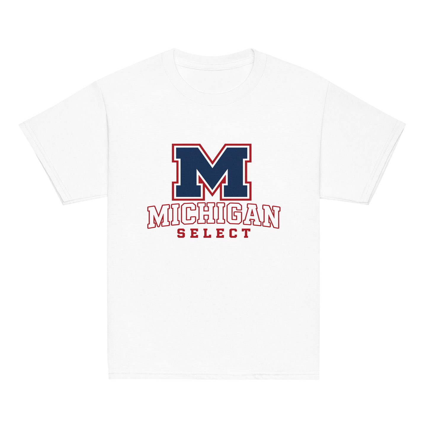 Classic | Youth T Shirt | Michigan Select Baseball | Emblem Logo