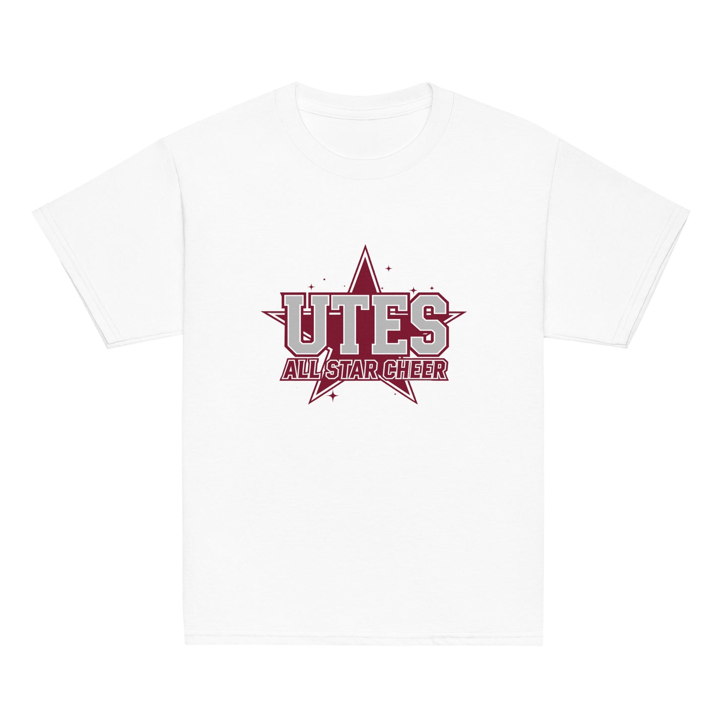 Classic | Youth T Shirt | Utes Allstar Cheer | Crest Logo