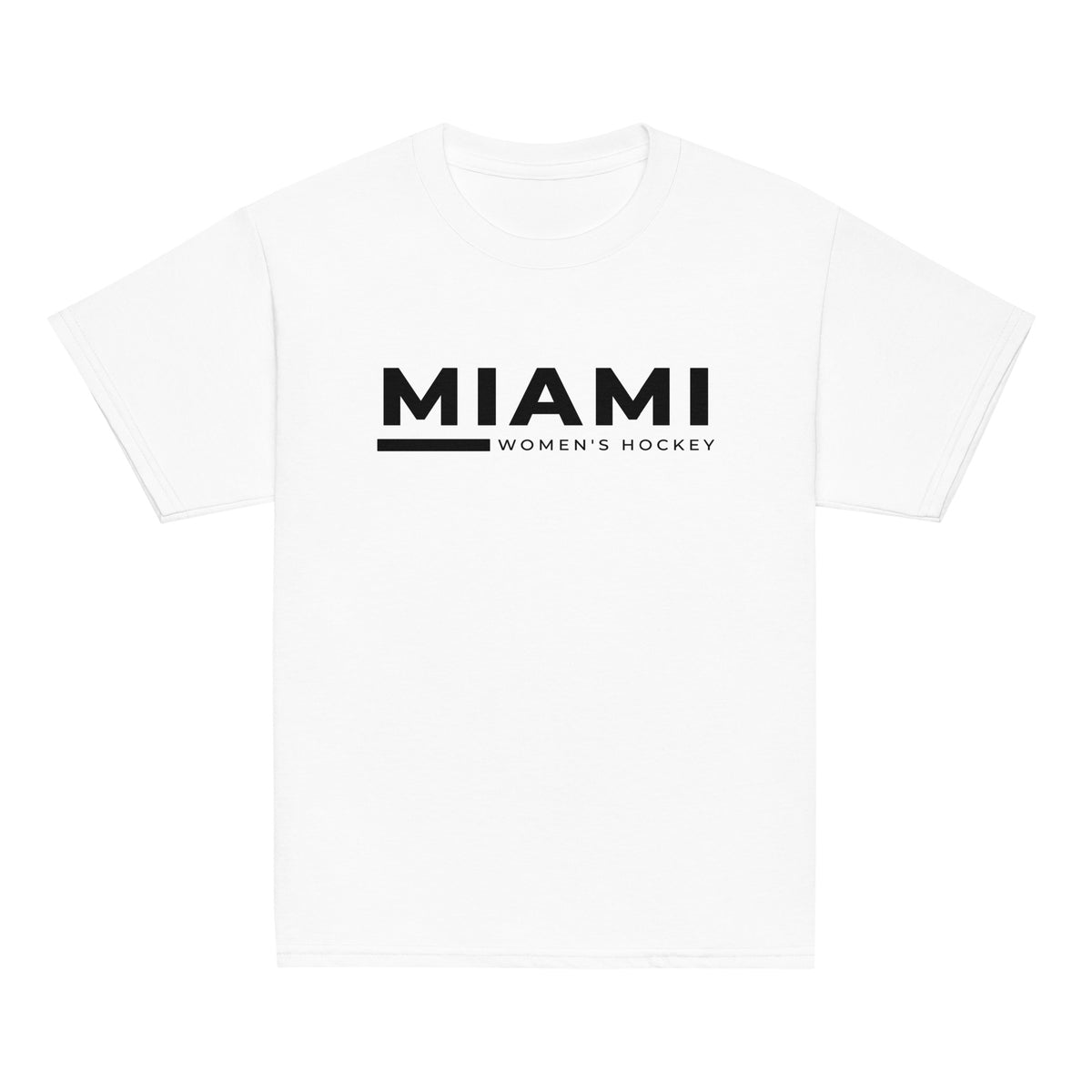 Classic | Youth T Shirt | Miami Women's Hockey | Lettermark Logo