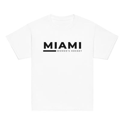 Classic | Youth T Shirt | Miami Women's Hockey | Lettermark Logo