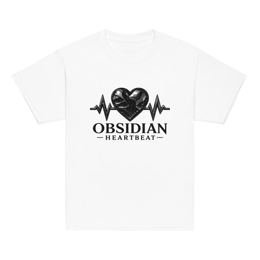 Classic | Youth T Shirt | Obsidian Heartbeat | Pulse Athletics Logo