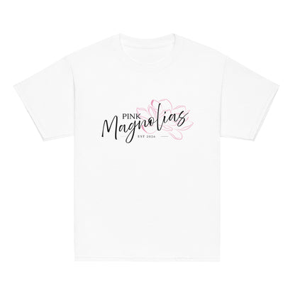 Classic | Youth T Shirt | Pink Magnolias Dance | Lettermark Logo