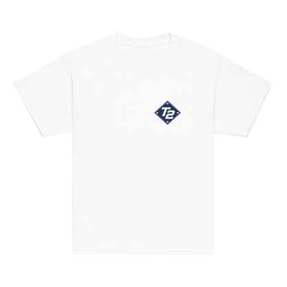 Classic | Youth T Shirt | Texas Turn Two Baseball | Crest Logo