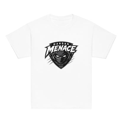 Classic | Youth T Shirt | Mandan Menace | Shield Logo
