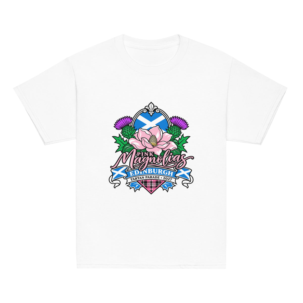 Classic | Youth T Shirt | Pink Magnolias Dance | Valor Logo