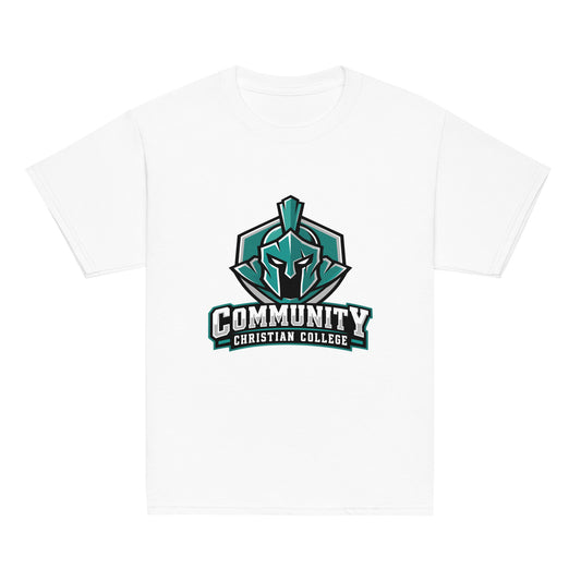 Classic | Youth T Shirt | Community Christian College | Vanguard Athletic Logo