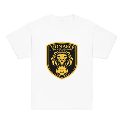 Classic | Youth T Shirt | Monarch Soccer Academy | Shield Logo