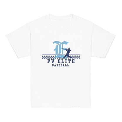 Classic | Youth T Shirt | PV Elite 7U Baseball | Valor Logo