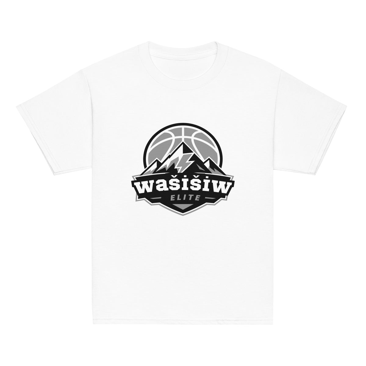 Classic | Youth T Shirt | Wašišiw Elite | Shield Logo