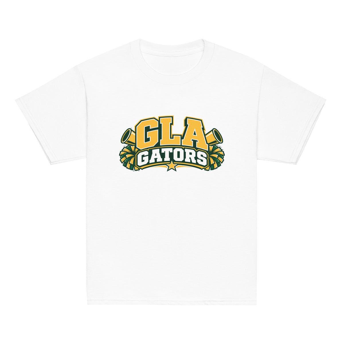 Classic | Youth T Shirt | GLA Gators Cheer Team | Crest Logo