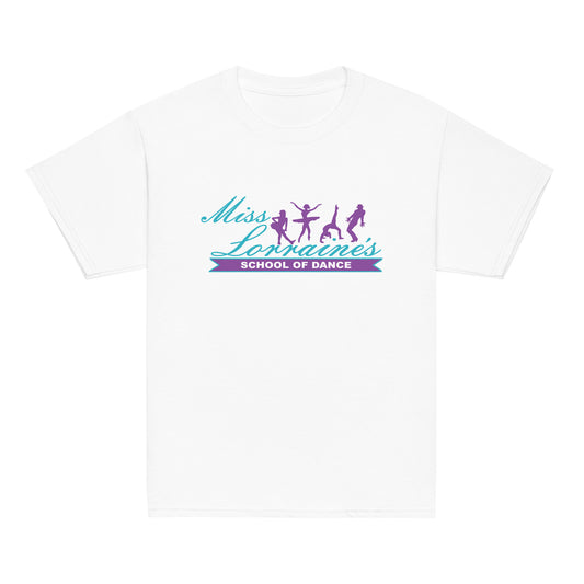 Classic | Youth T Shirt | Miss Lorraine’s School of Dance | Crest Logo