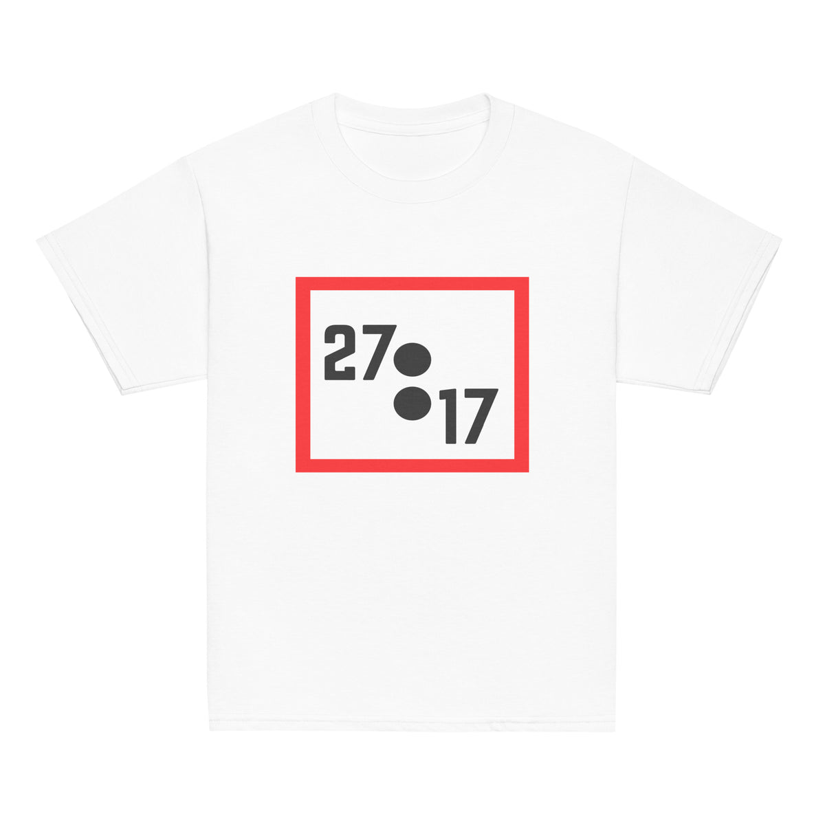 Classic | Youth T Shirt | 27:17 | Crest Logo