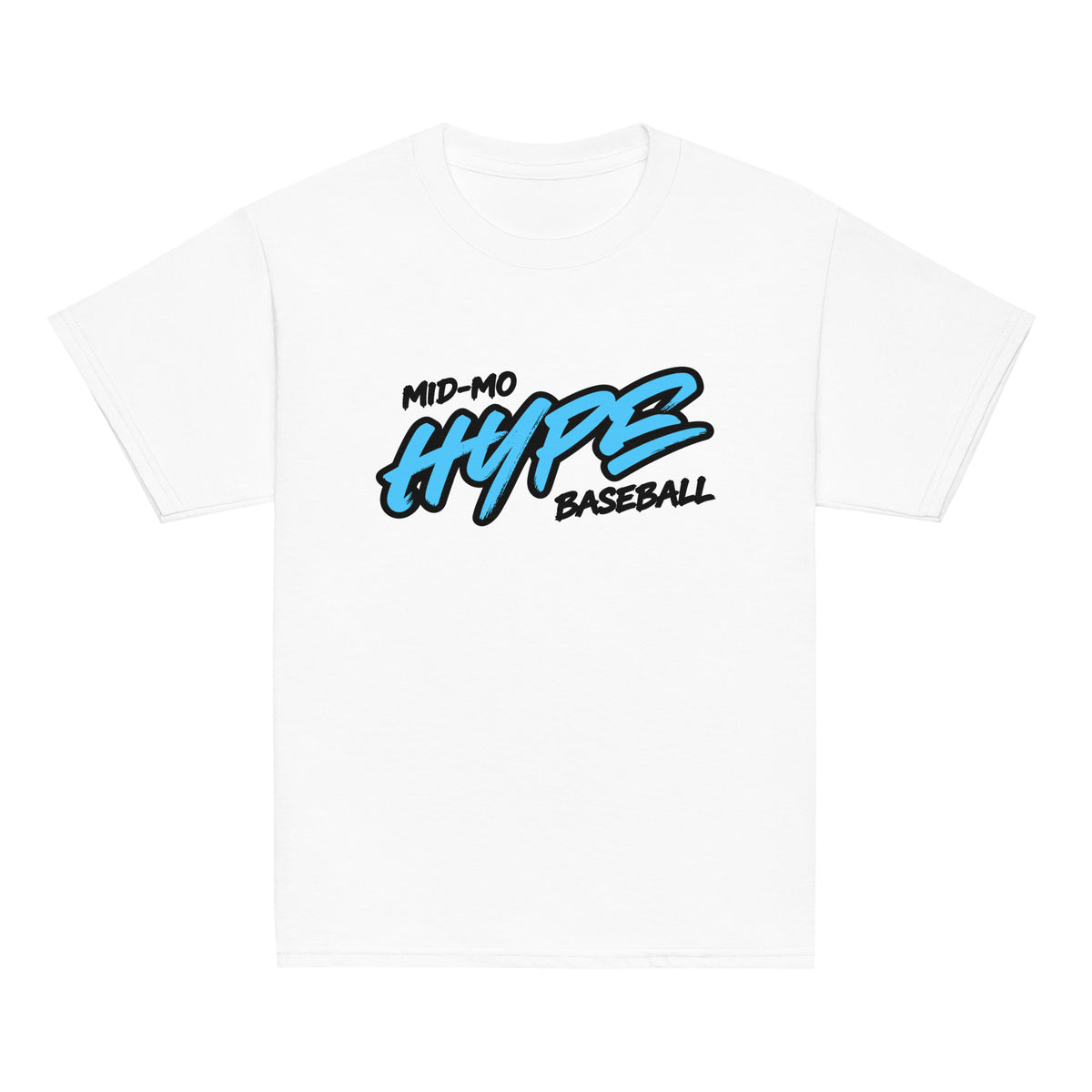 Classic | Youth T Shirt | Hype Baseball Club | Modern Script Logo