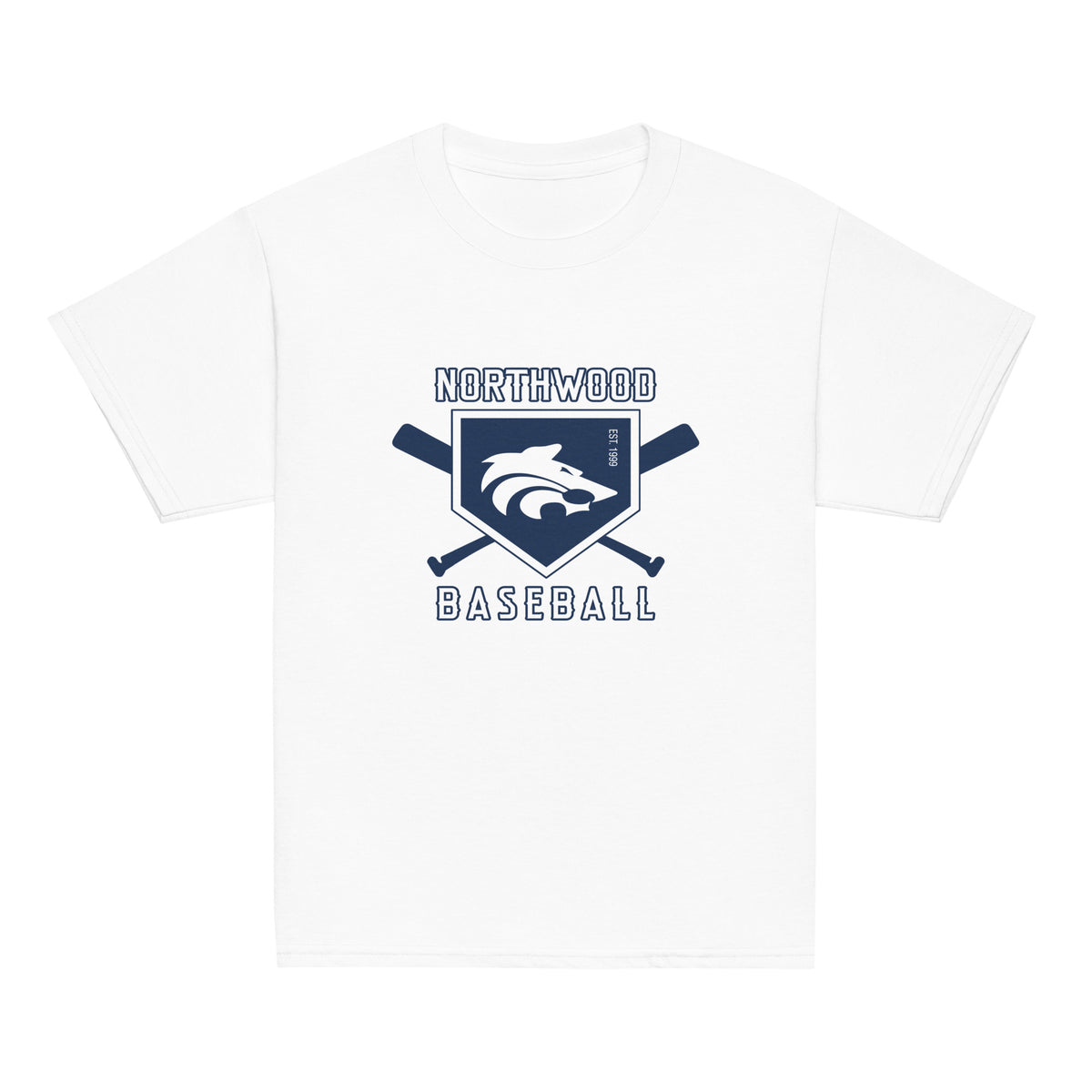Classic | Youth T Shirt | Northwood High School Baseball | Emblem Logo