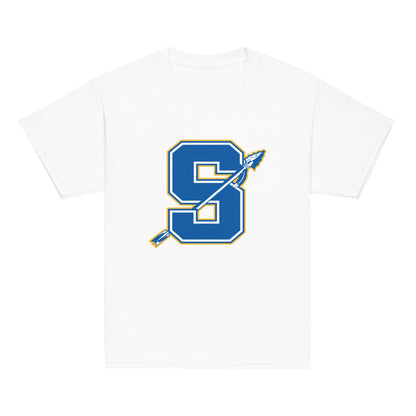 Classic | Youth T Shirt | Senatobia Warriors Baseball | Lettermark Logo