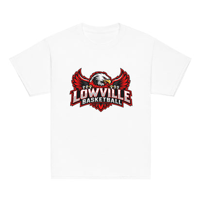 Classic | Youth T Shirt | Lowville Girls Basketball | Emblem Logo