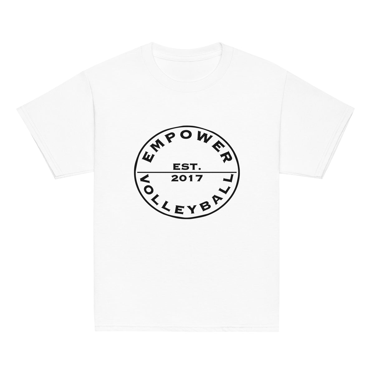 Classic | Youth T Shirt | Empower Volleyball Club | Valor Logo