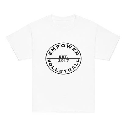 Classic | Youth T Shirt | Empower Volleyball Club | Valor Logo