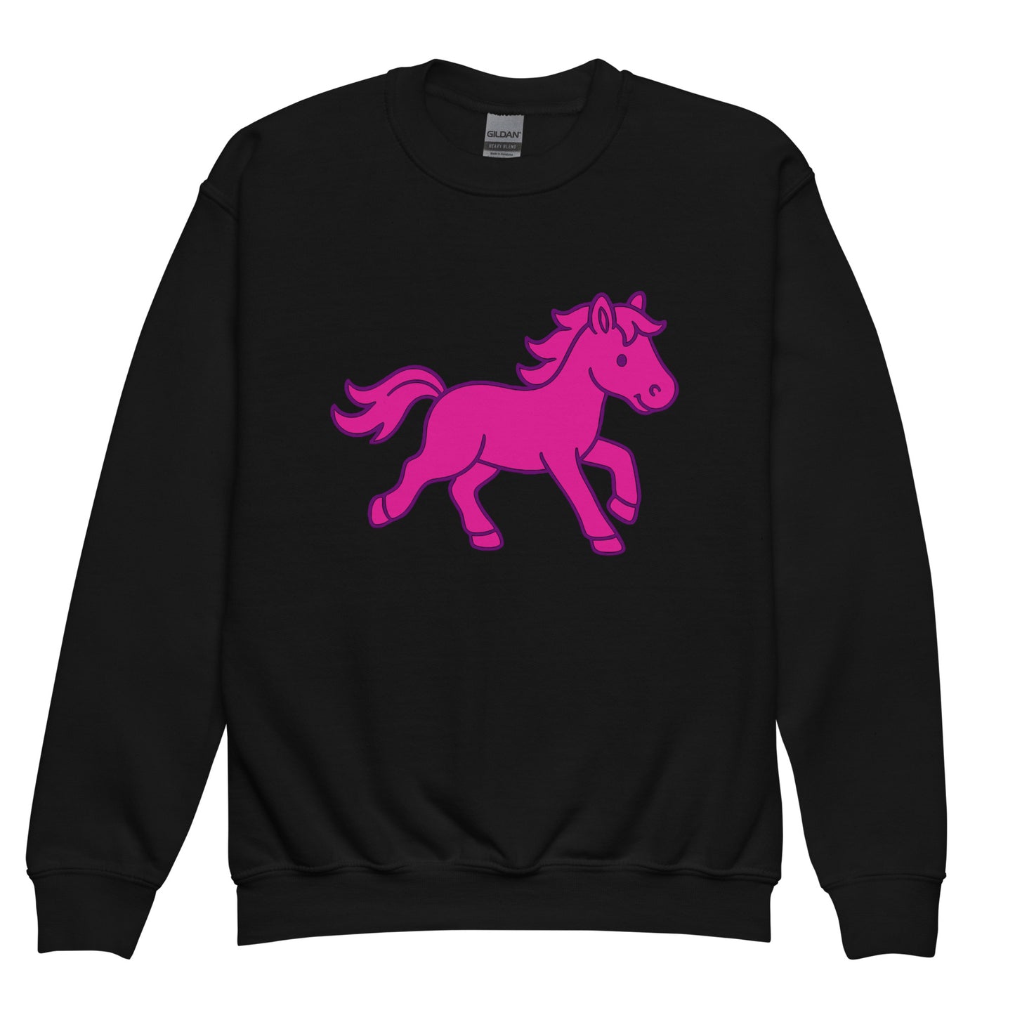 Classic | Youth Sweatshirt | Pink Pony Athletic Club | Mascot Logo