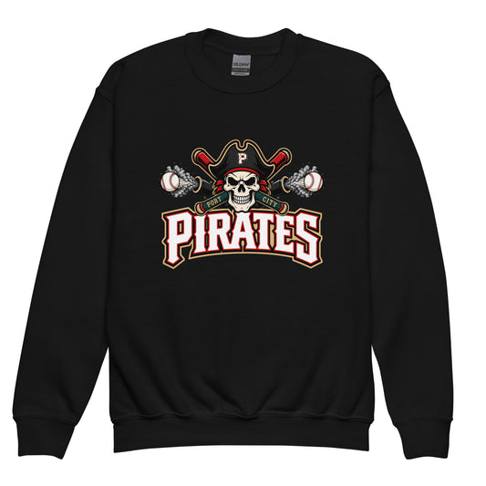 Classic | Youth Sweatshirt | Port City Pirates | Cannonball Portside Logo