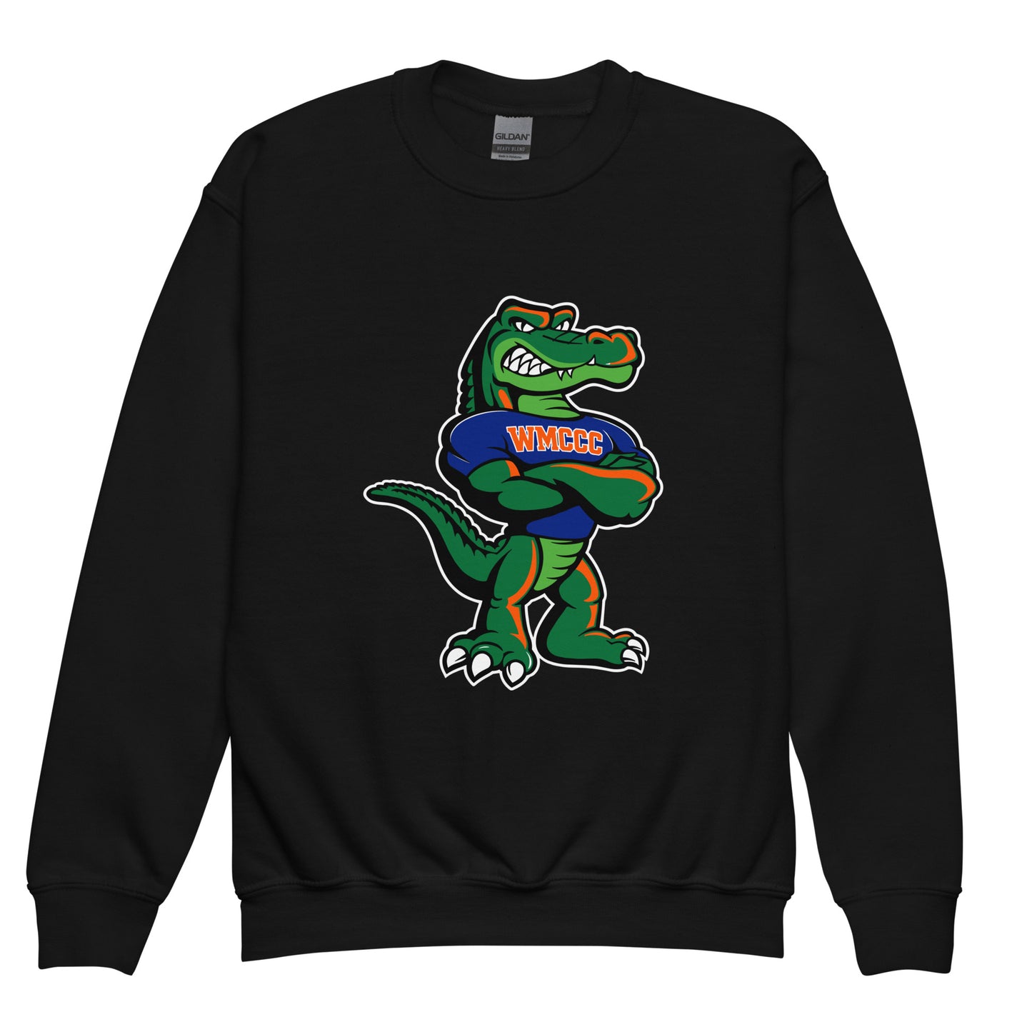 Classic | Youth Sweatshirt | West Memphis Community Christian College Gators | Mascot Logo