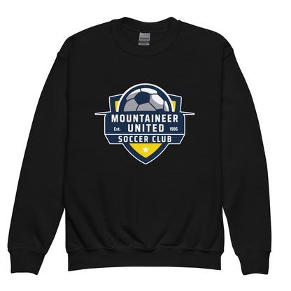 Classic | Youth Sweatshirt | Mountaineer United Soccer Club | Alpine Crest Logo