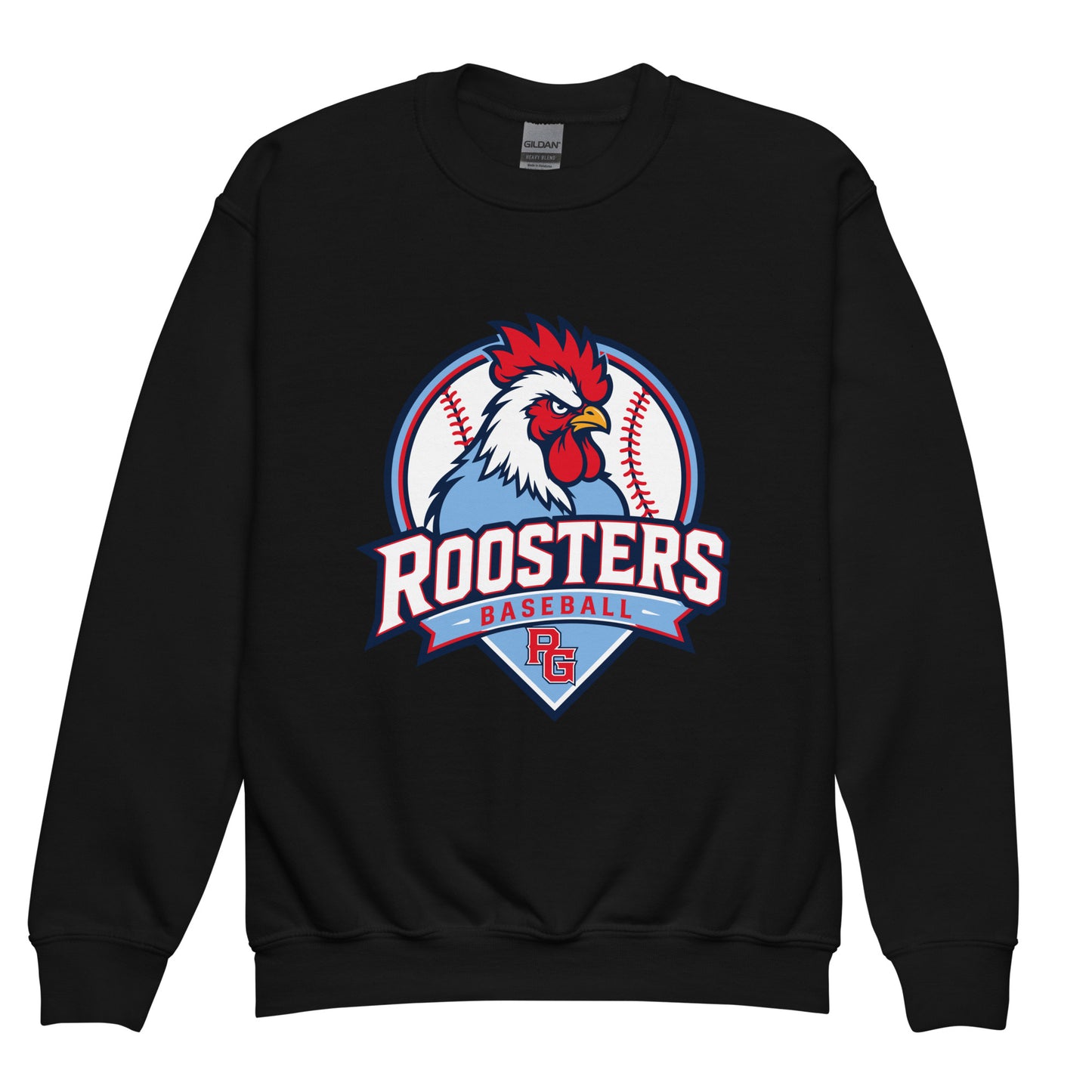 Classic | Youth Sweatshirt | Rooster Nation | Athletic Crest Logo