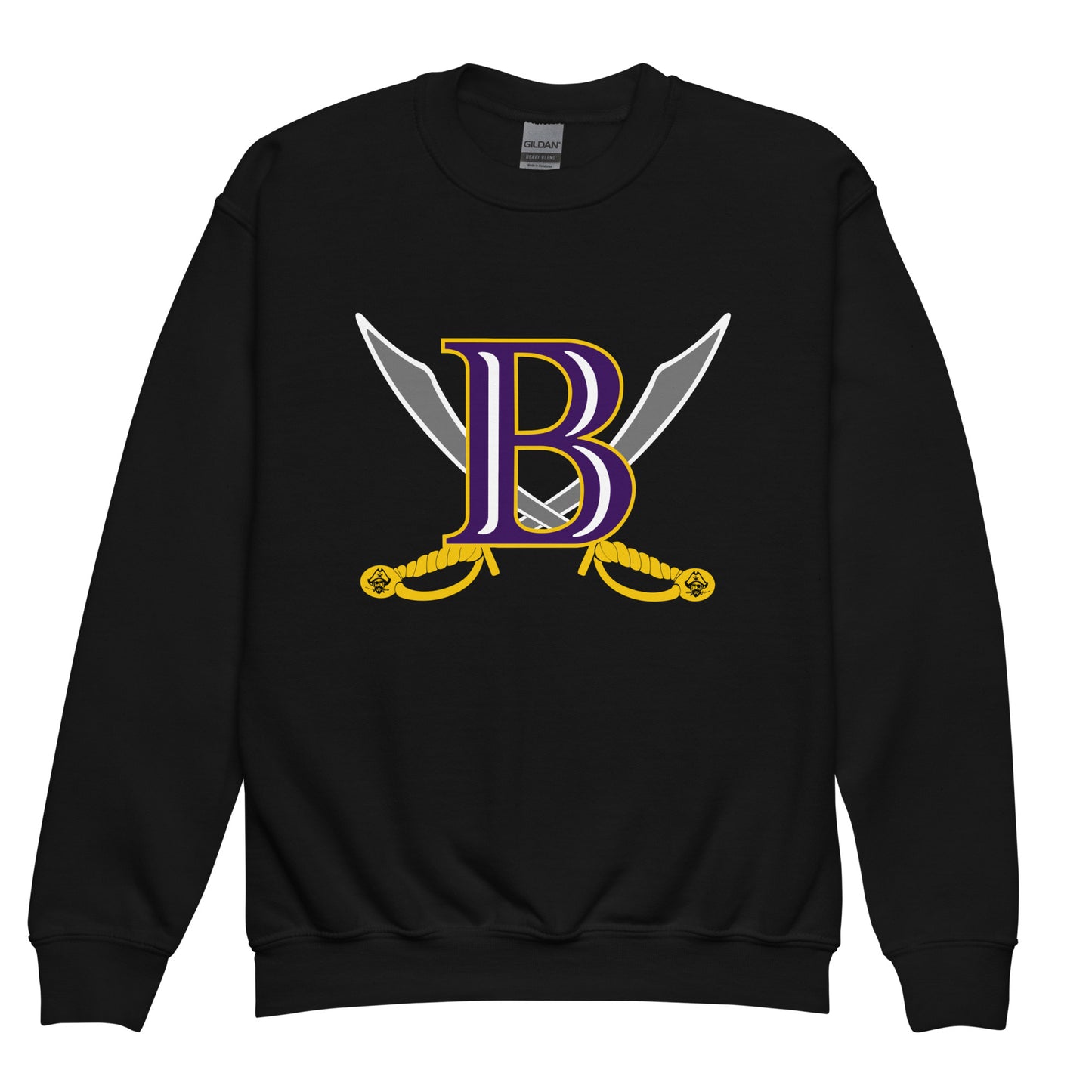 Classic | Youth Sweatshirt | Belton Youth Football Pirates | Vanguard Logo
