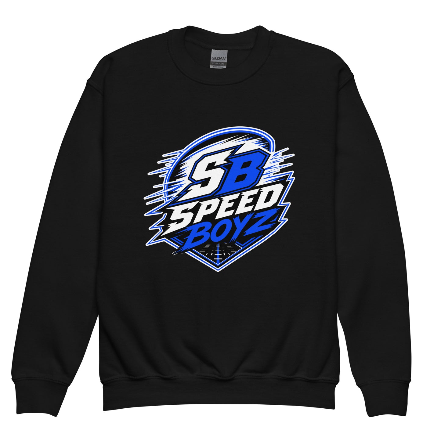 Classic | Youth Sweatshirt | Blackout Boyz | SB Speed Crest Logo