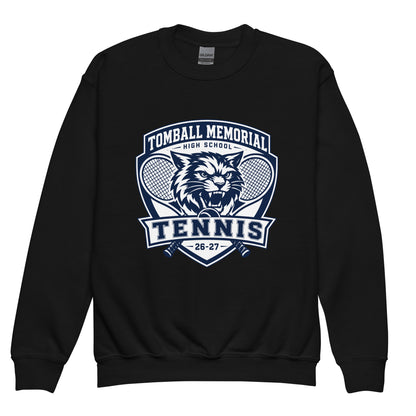 Classic | Youth Sweatshirt | TMHS Tennis | Shield Logo