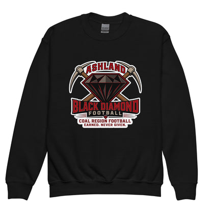 Classic | Youth Sweatshirt | Ashland Black Diamonds | Vanguard Logo